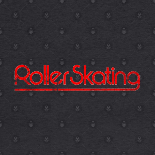 Roller Skating 1970s Mag Logo by wildzerouk